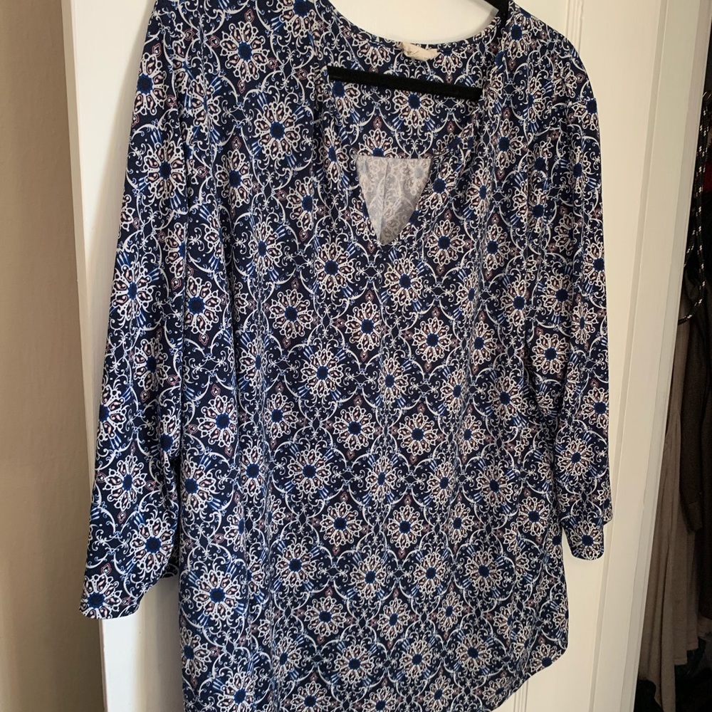 Lucy & Laurel Colorful 3x Tunic